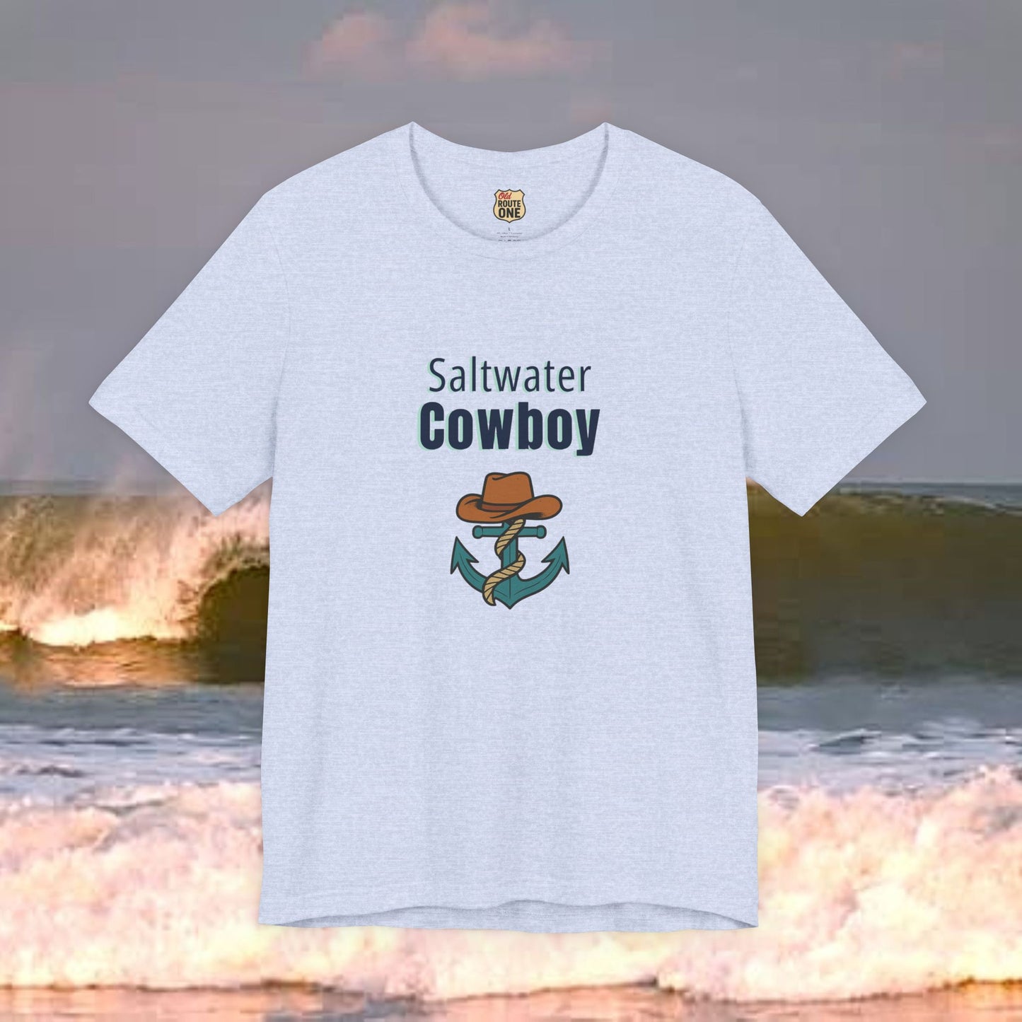 Saltwater Cowboy T-shirt - Coastal Freedom Collection