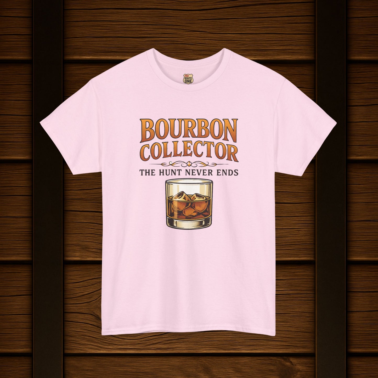 Bourbon Collector The Hunt graphic t-shirt