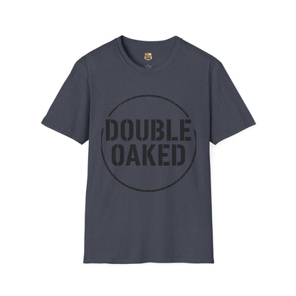 DOUBLE OAKED, Bourbon, Graphic T-shirt, Tee, Casual Gift, Unisex Apparel