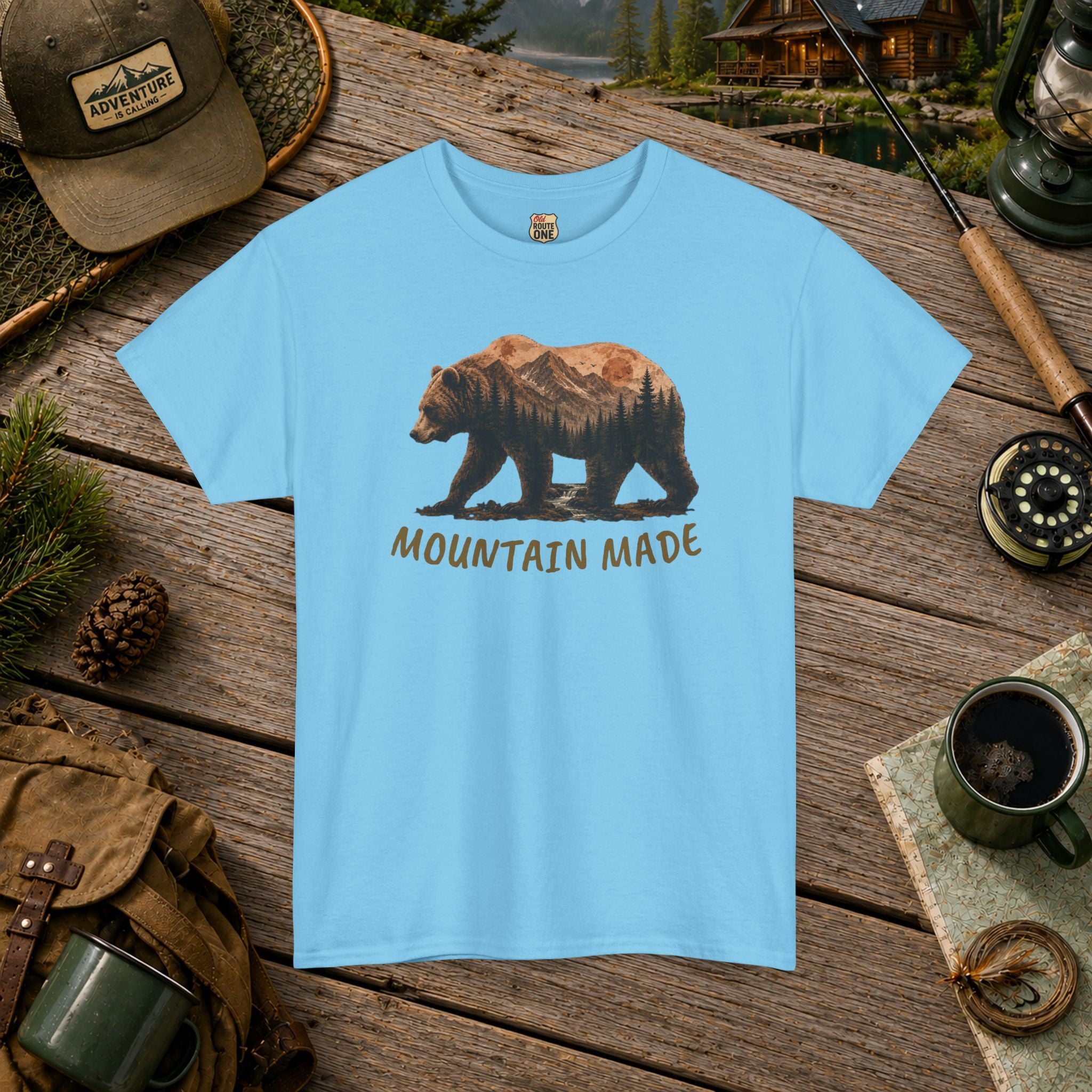 Mountain Made Bear T-shirt