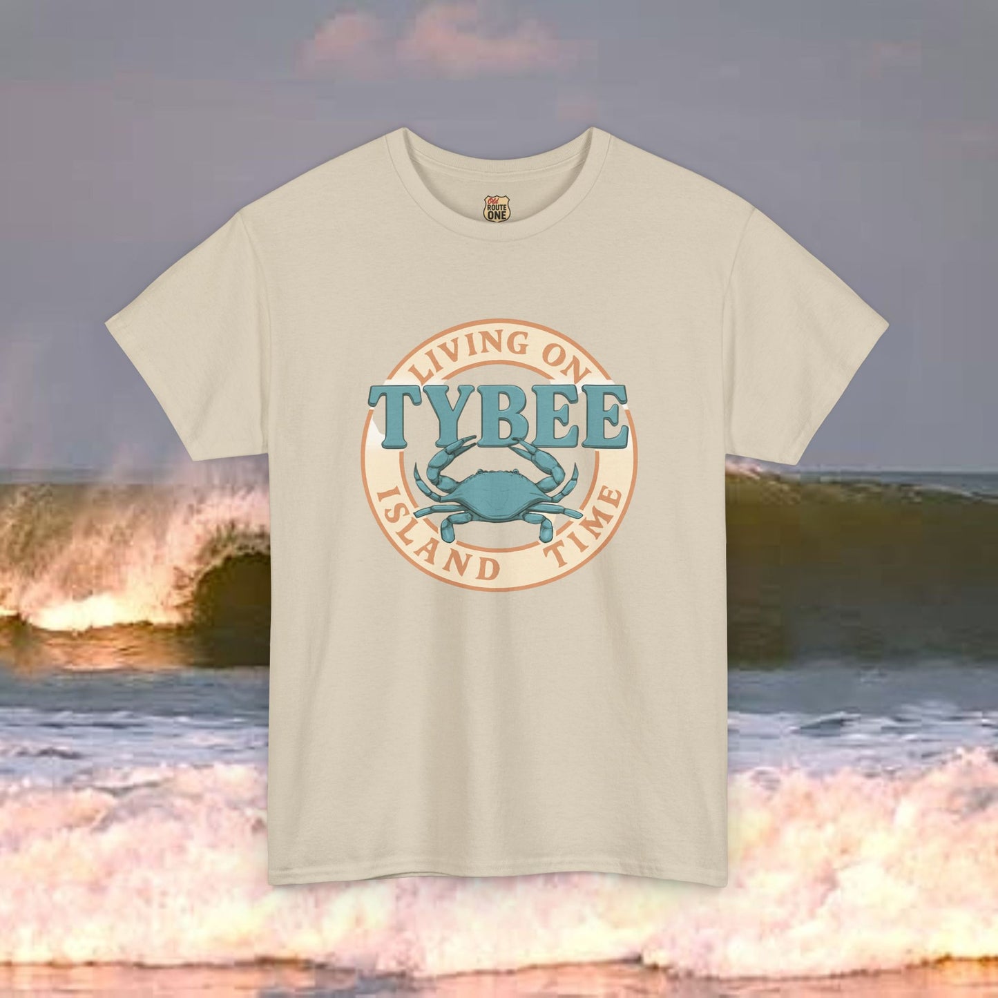 Tybee Island Living On Island Time , Everyday Tees, Gift for Him/Her, Comfortable Fashion, Eco-Friendly