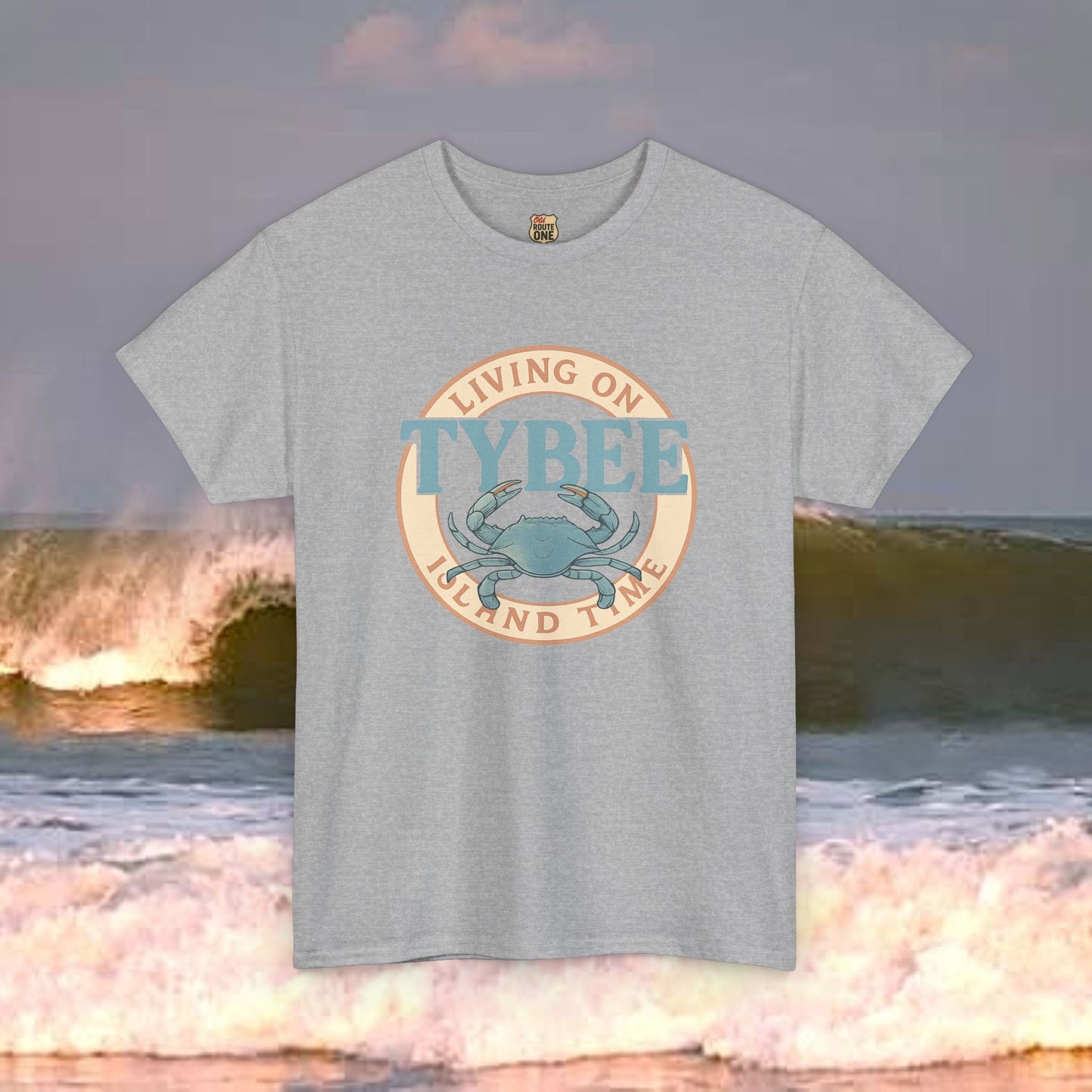 Tybee Island Living on Island Time , Everyday Tees, Gift for Him/Her, Comfortable Fashion, Eco-Friendly