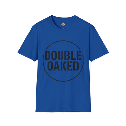 DOUBLE OAKED, Bourbon, Graphic T-shirt, Tee, Casual Gift, Unisex Apparel