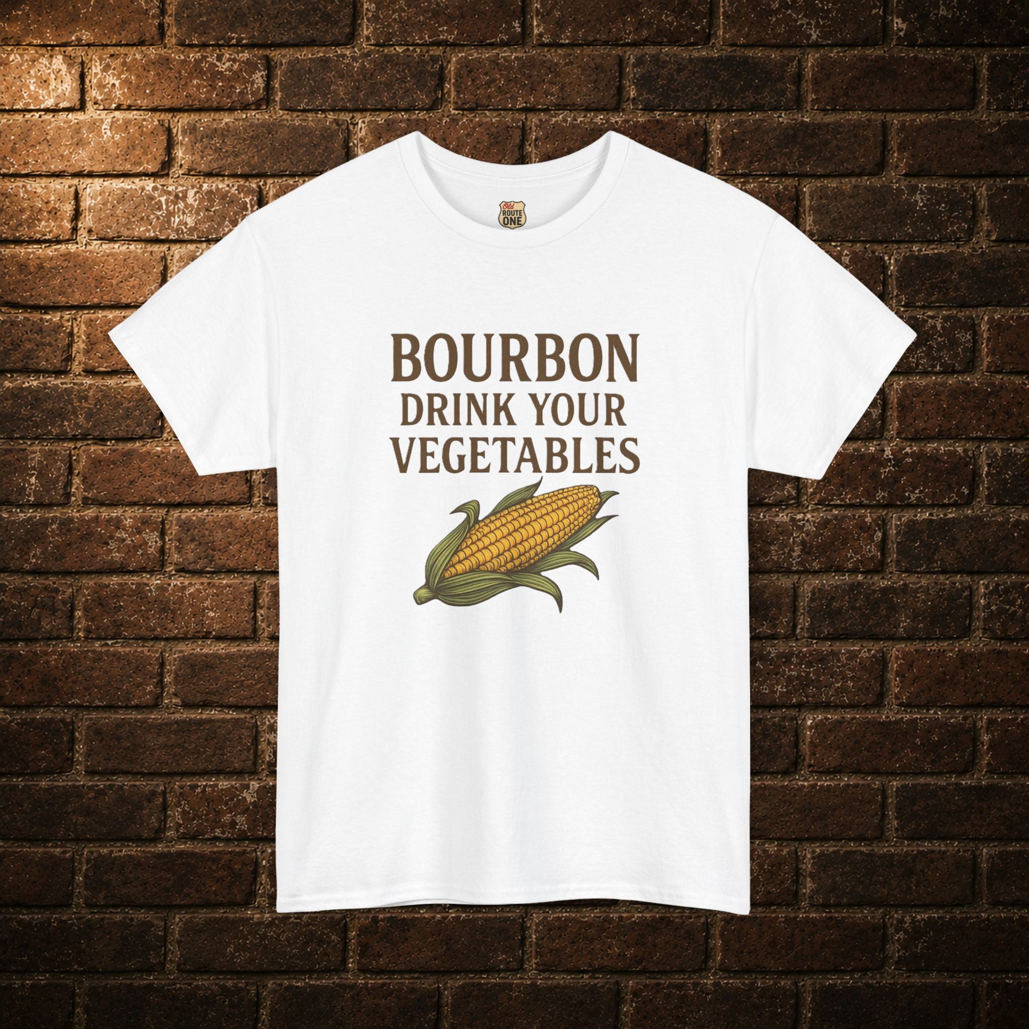 NEW Bourbon Drink Your Vegetables Tee