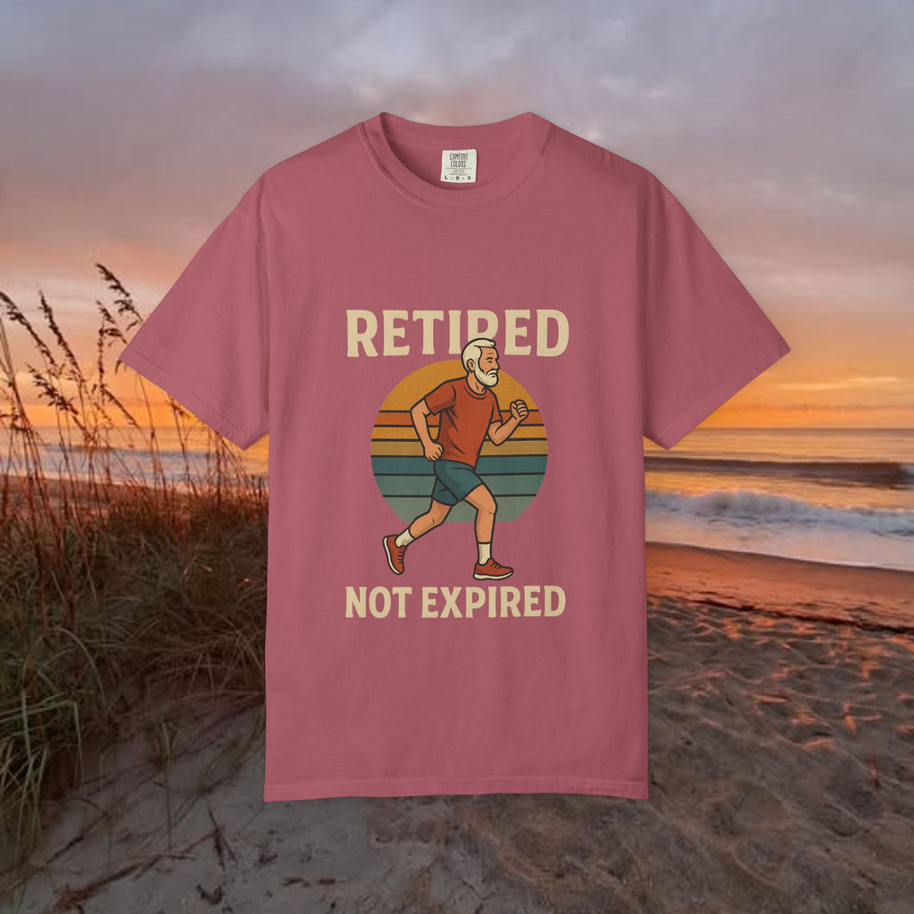 Retired Not Expired Marathon Runner t-shirt