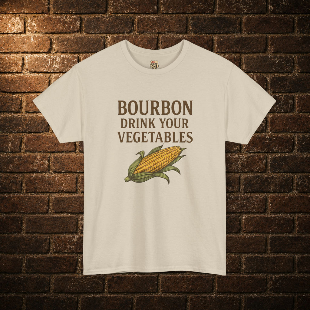 NEW Bourbon Drink Your Vegetables Tee
