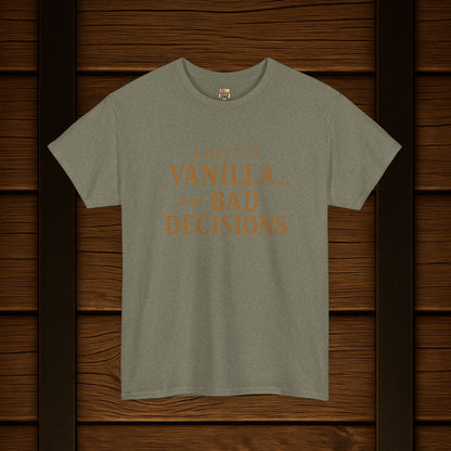 NEW Bourbon drinkers Bad Decisions T-shirt