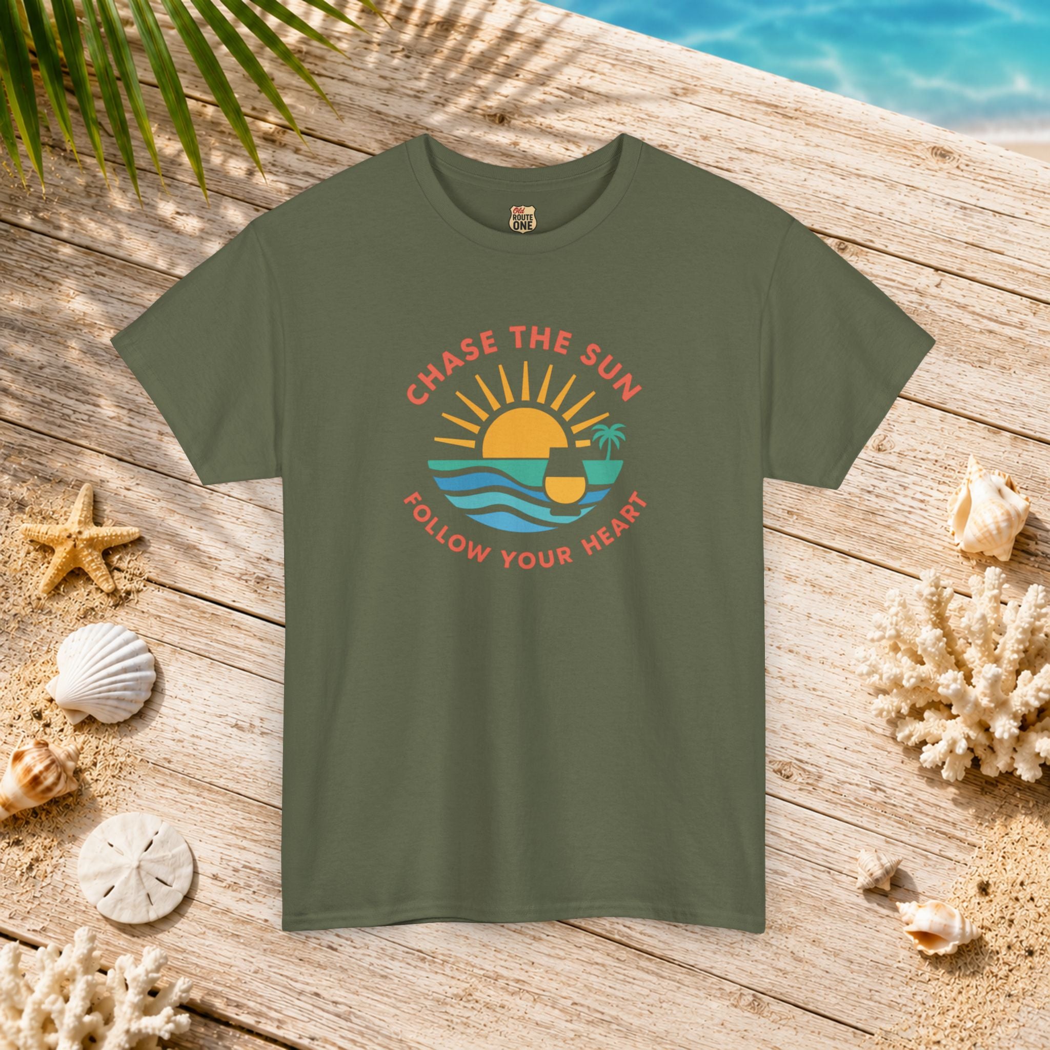 Chase The Sun Follow Your Heart Tee
