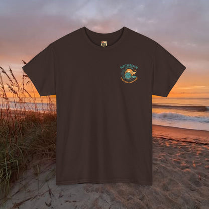 South Beach Florida Every Hour Is Happy Hour, Everyday Tees, Gift for Him/Her, Comfortable Fashion, Eco-Friendly