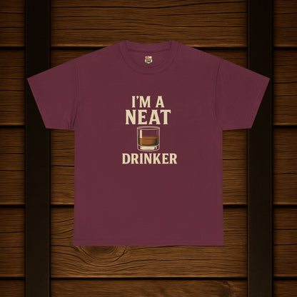 NEW Neat Drinker Bourbon T-shirt