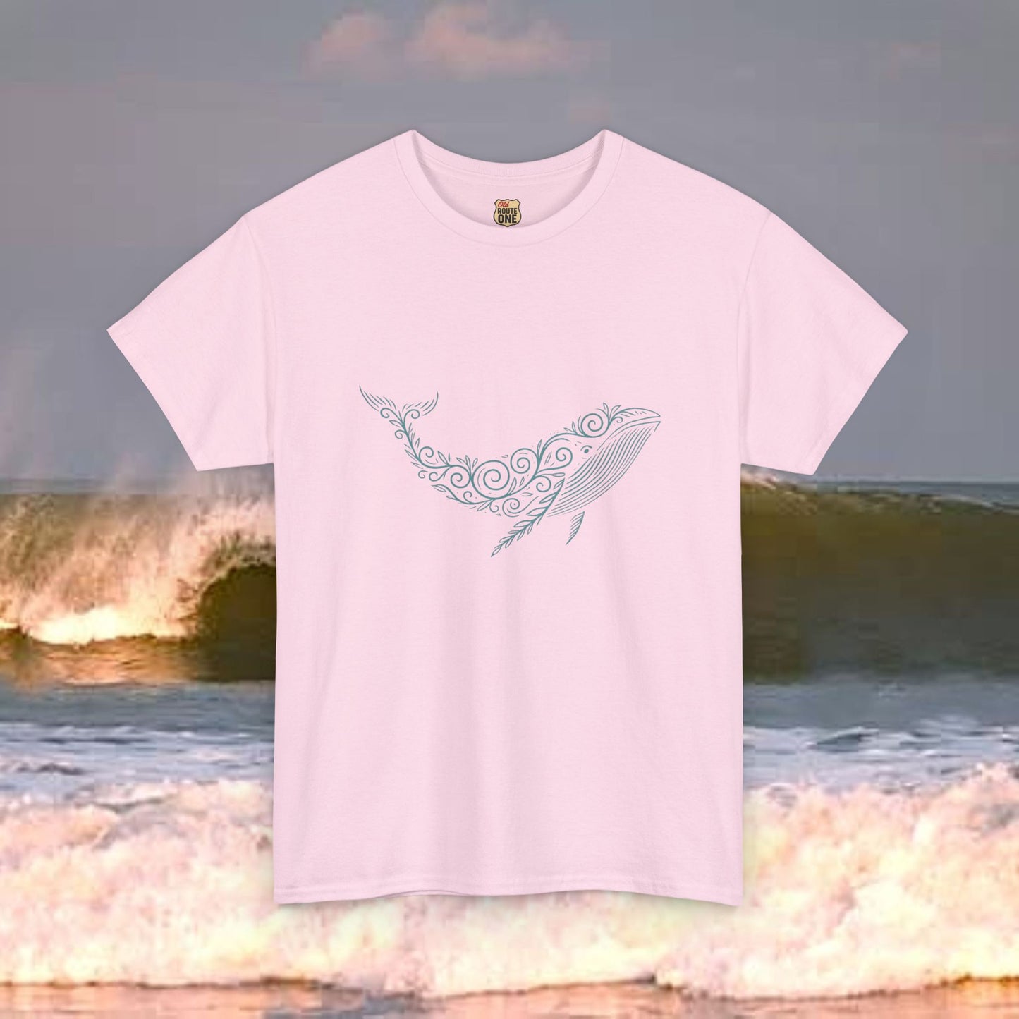 Whale Ocean Art T-shirt