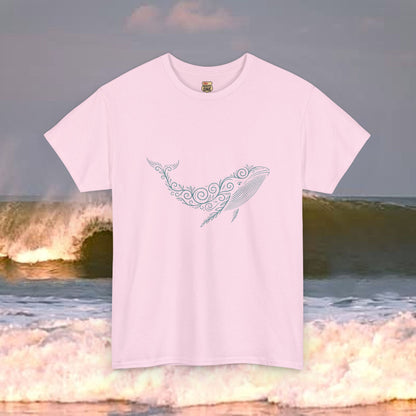 Whale Ocean Art T-shirt