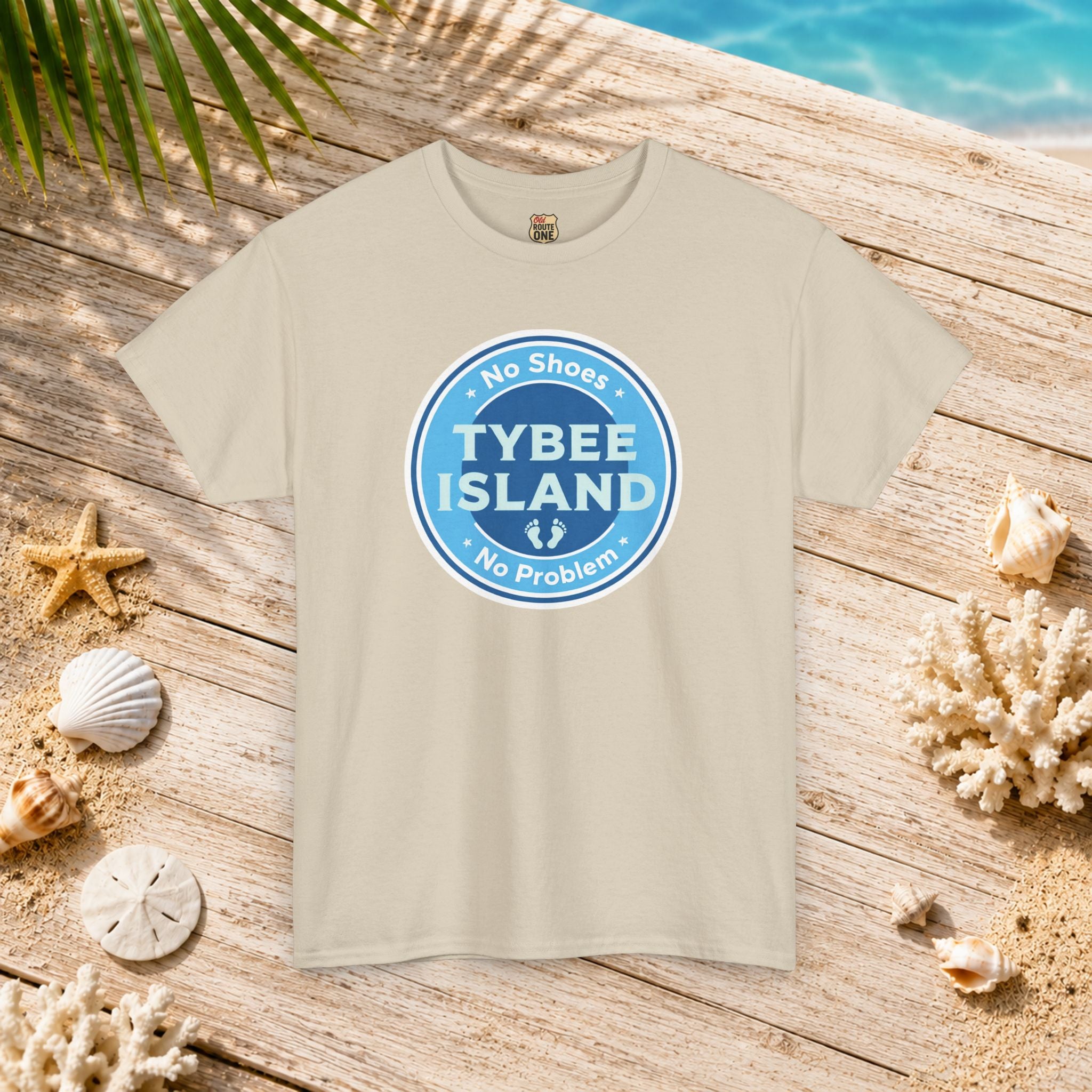 Tybee Island No Shoes No Problem , Everyday Tees