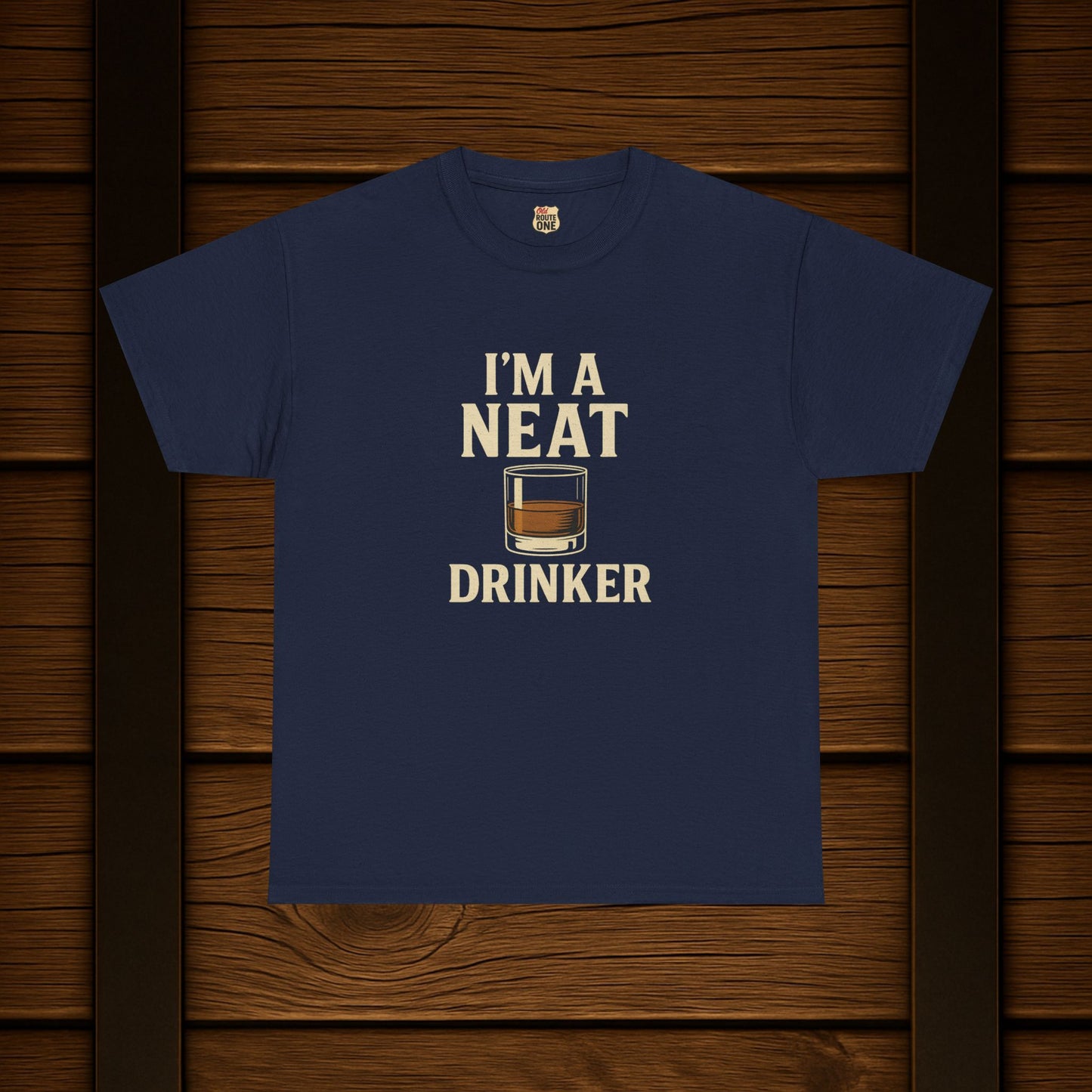 NEW Neat Drinker Bourbon T-shirt