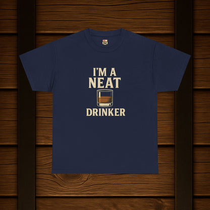 NEW Neat Drinker Bourbon T-shirt