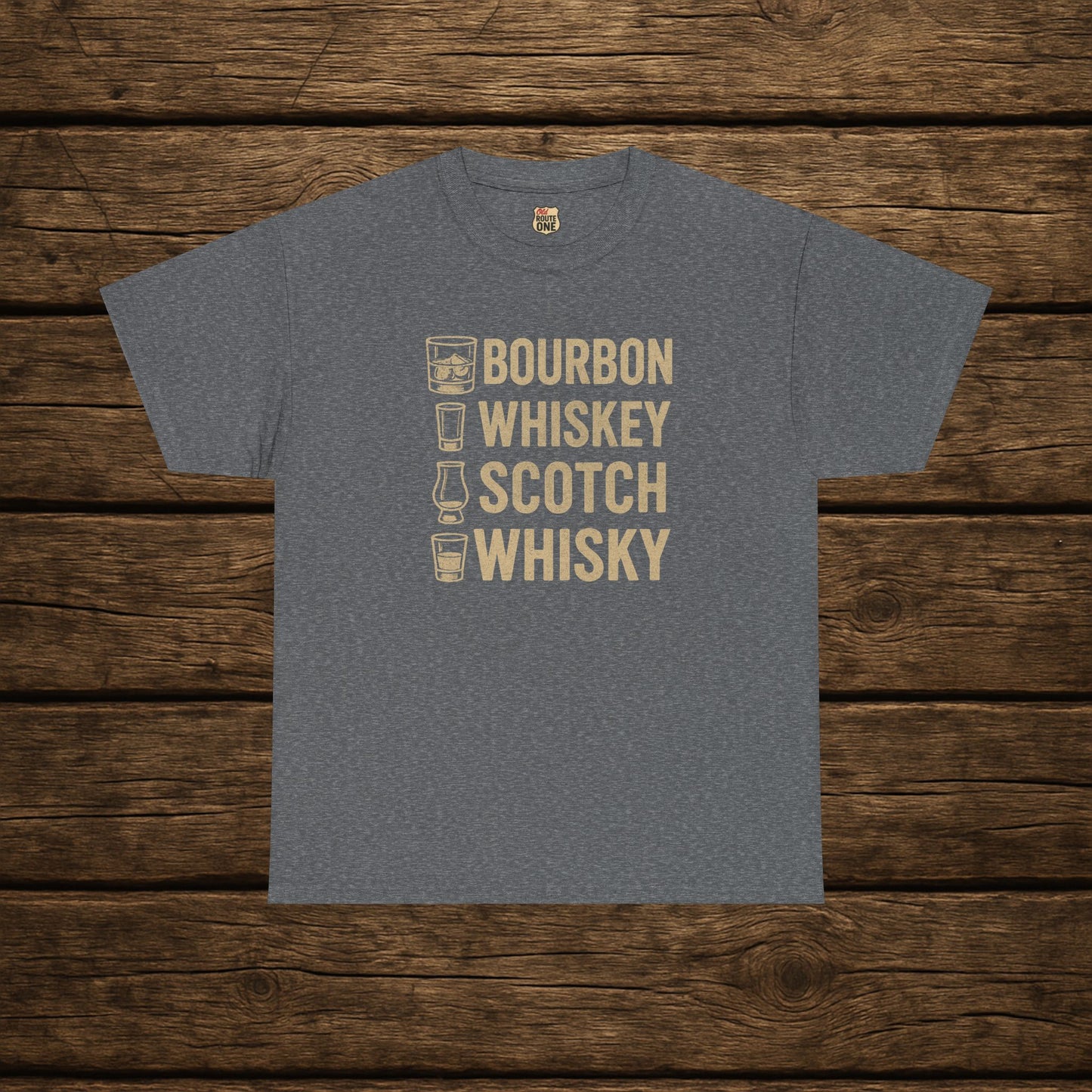 Bourbon Whiskey Scotch Whisky T-shirt