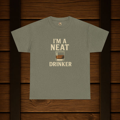 NEW Neat Drinker Bourbon T-shirt