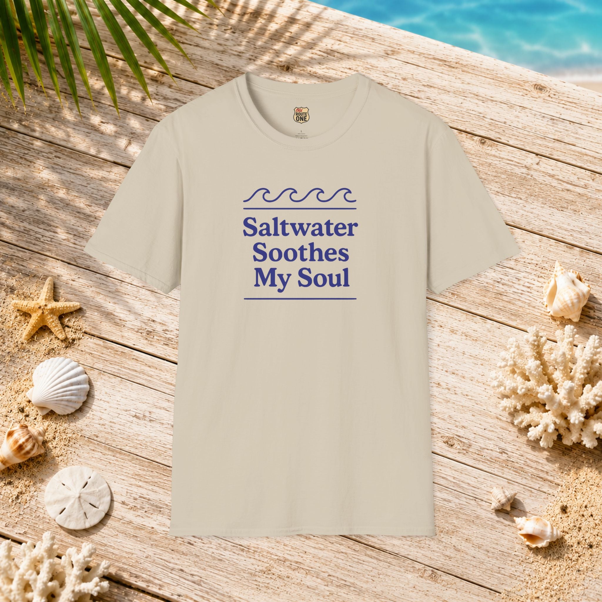 Saltwater Soothes My Soul Tee