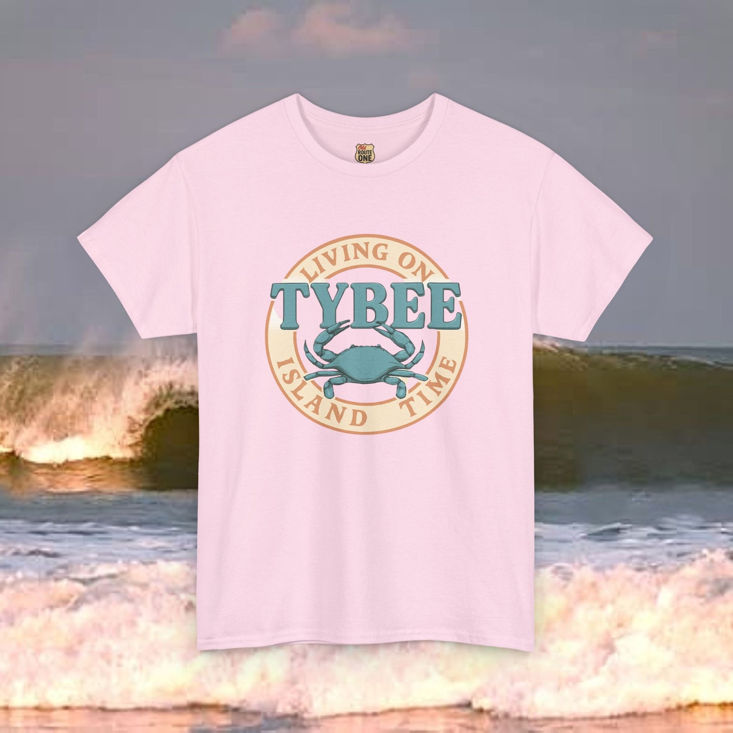 Tybee Island Living On Island Time , Everyday Tees, Gift for Him/Her, Comfortable Fashion, Eco-Friendly