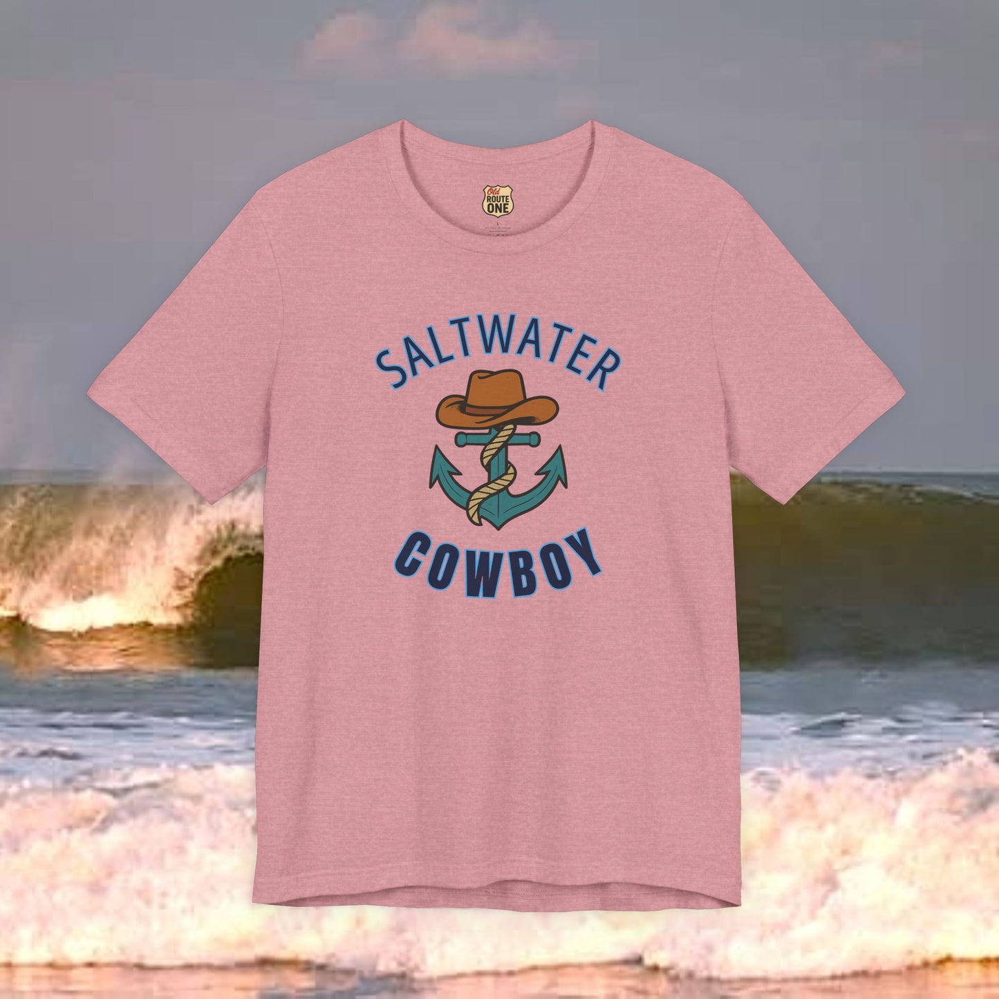 Saltwater Cowboy T-shirt - Coastal Freedom Collection