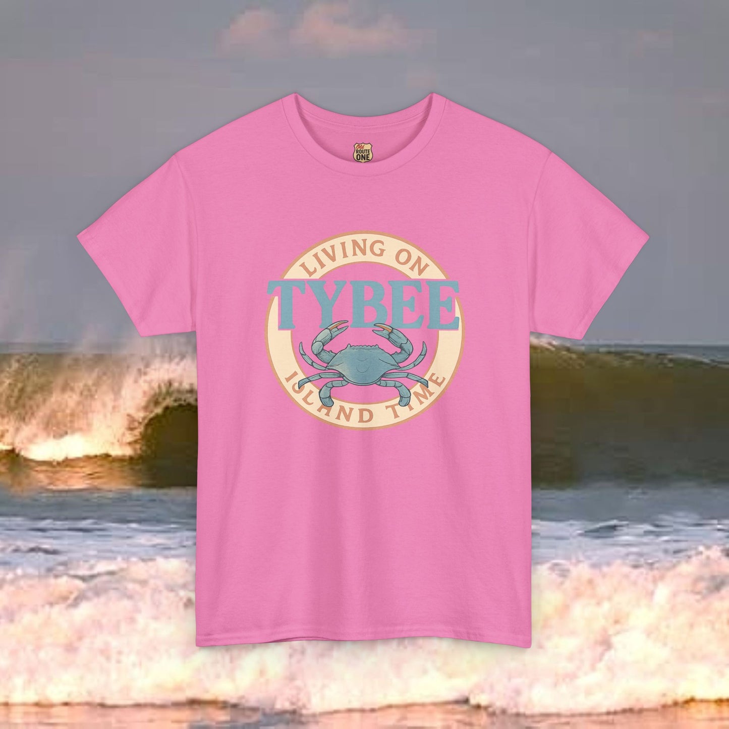 Tybee Island Living on Island Time , Everyday Tees, Gift for Him/Her, Comfortable Fashion, Eco-Friendly