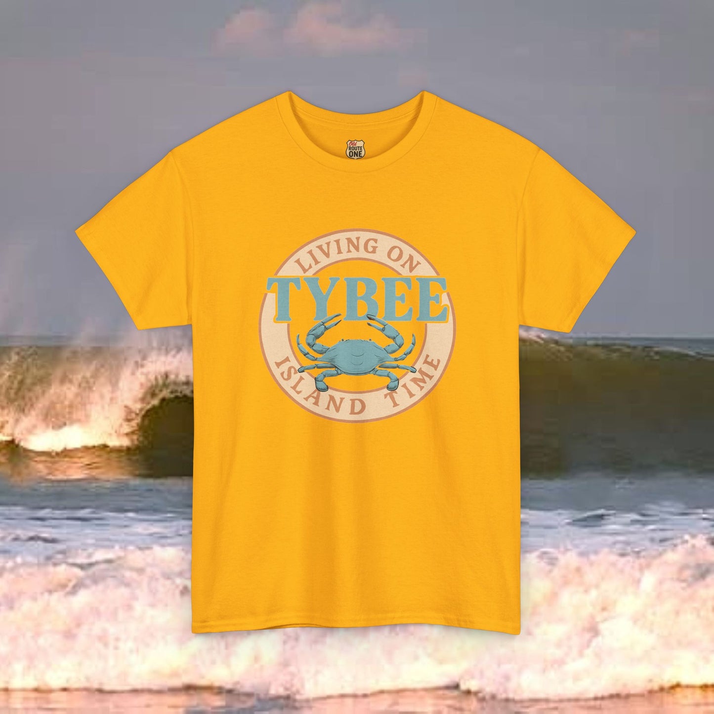 Tybee Island Living on Island Time , Everyday Tees, Gift for Him/Her, Comfortable Fashion, Eco-Friendly