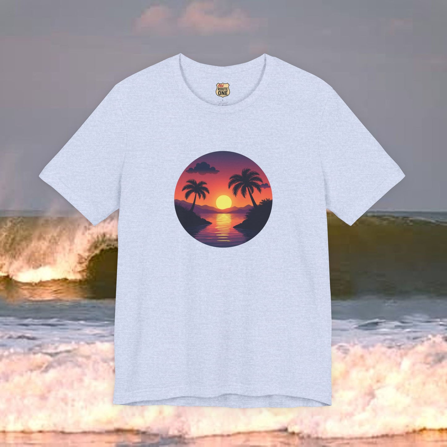 Sunset Chaser T-shirt, comfy cozy beach shirt