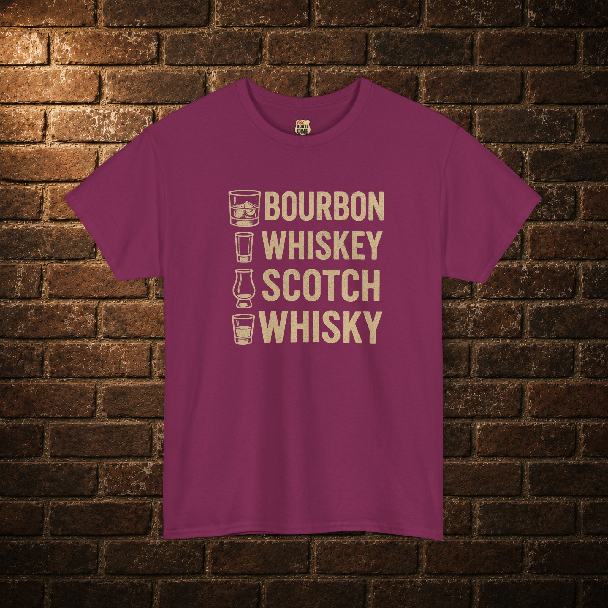 Bourbon Whiskey Scotch Whisky T-shirt