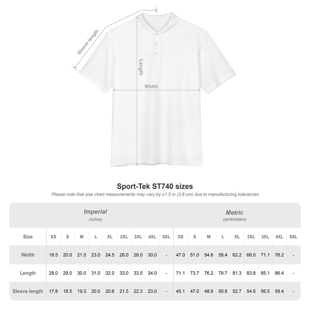 Men's Embroidered Patrol Polo — "Respect the Badge" Law Enforcement Duty Shirt