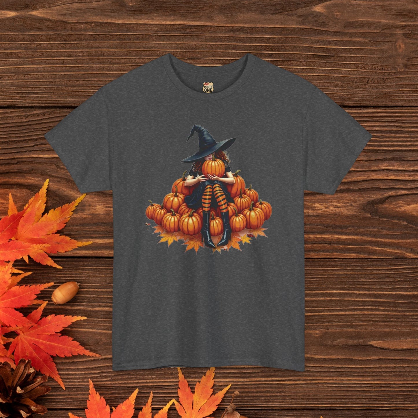 Magical Witch Shirt Halloween Design Witch Fashion Fall Wear Witchy Style Halloween Clothing Autumn Theme Witch Outfit Casual Wear Pumpkin