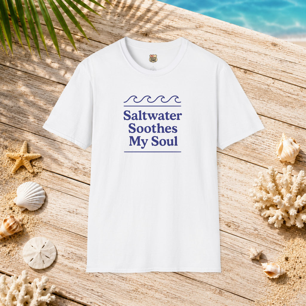 Saltwater Soothes My Soul Tee
