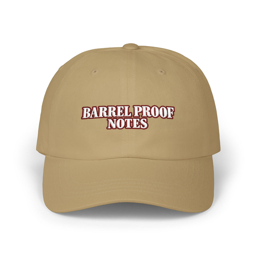 Barrel Proof Notes cap