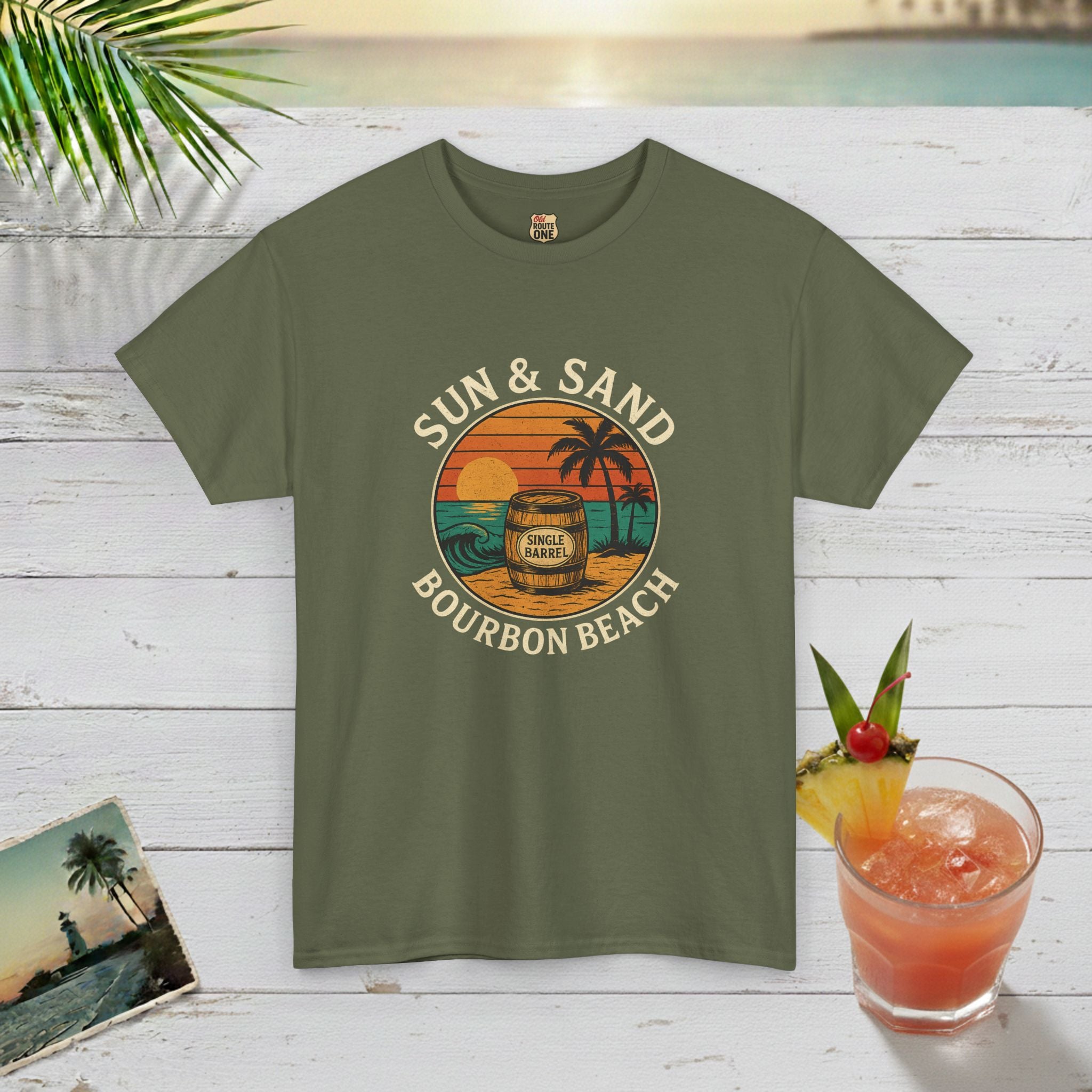 BOURBON BEACH SUN & SAND T-shirt
