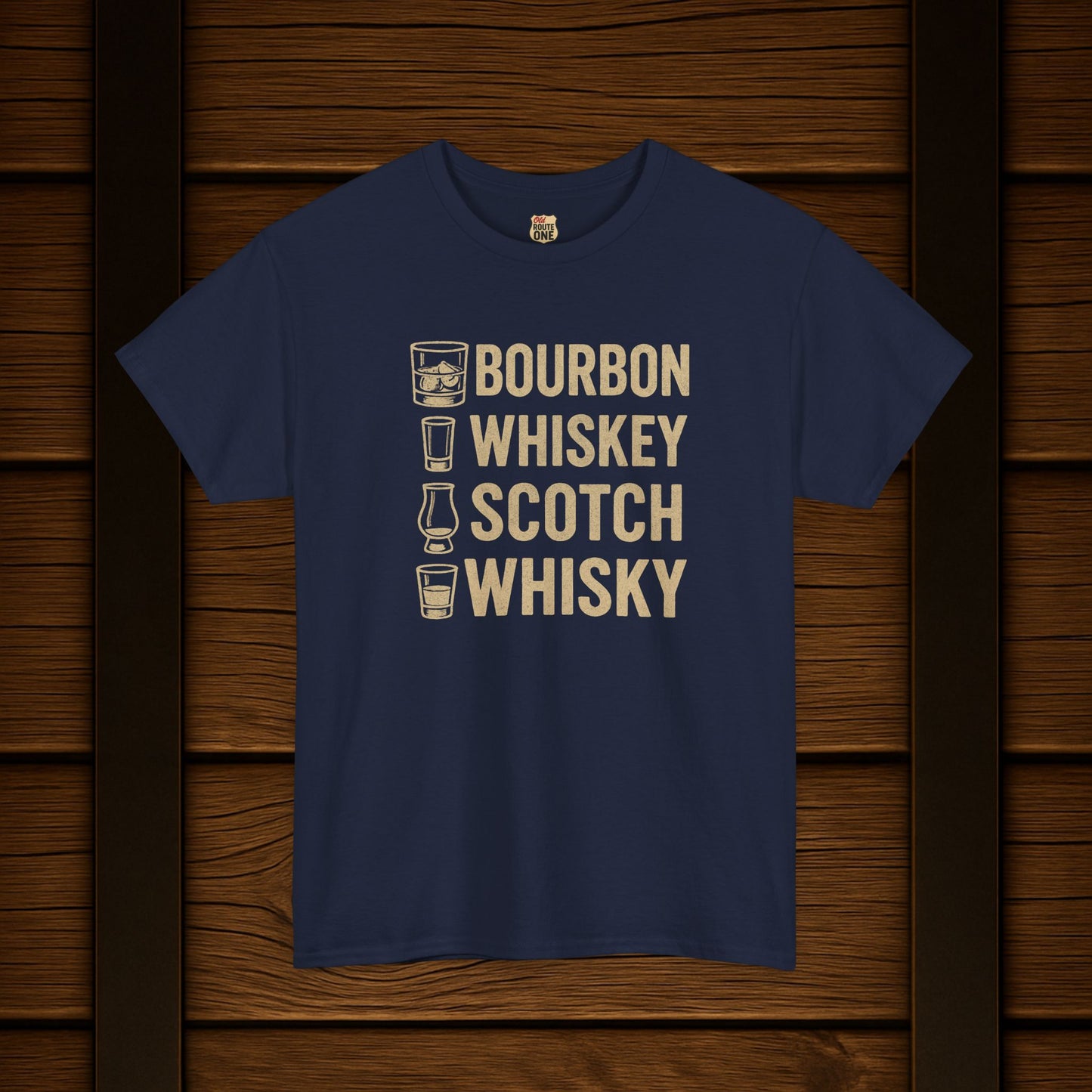 Bourbon Whiskey Scotch Whisky T-shirt