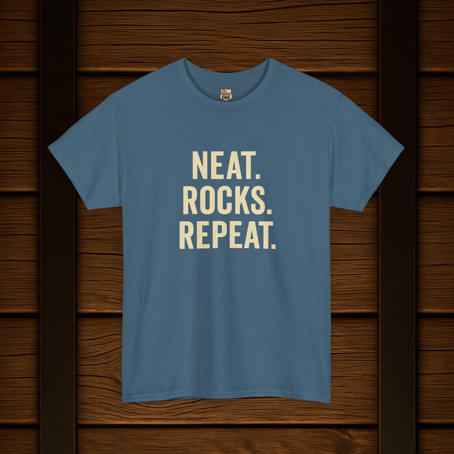 Neat. Rocks. Repeat. T-shirt