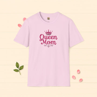 Queen Mom Tee Perfect Gift for Mom T-shirt Birthday Gift Mother's Day Gift for Her Women's Tshirt Gift